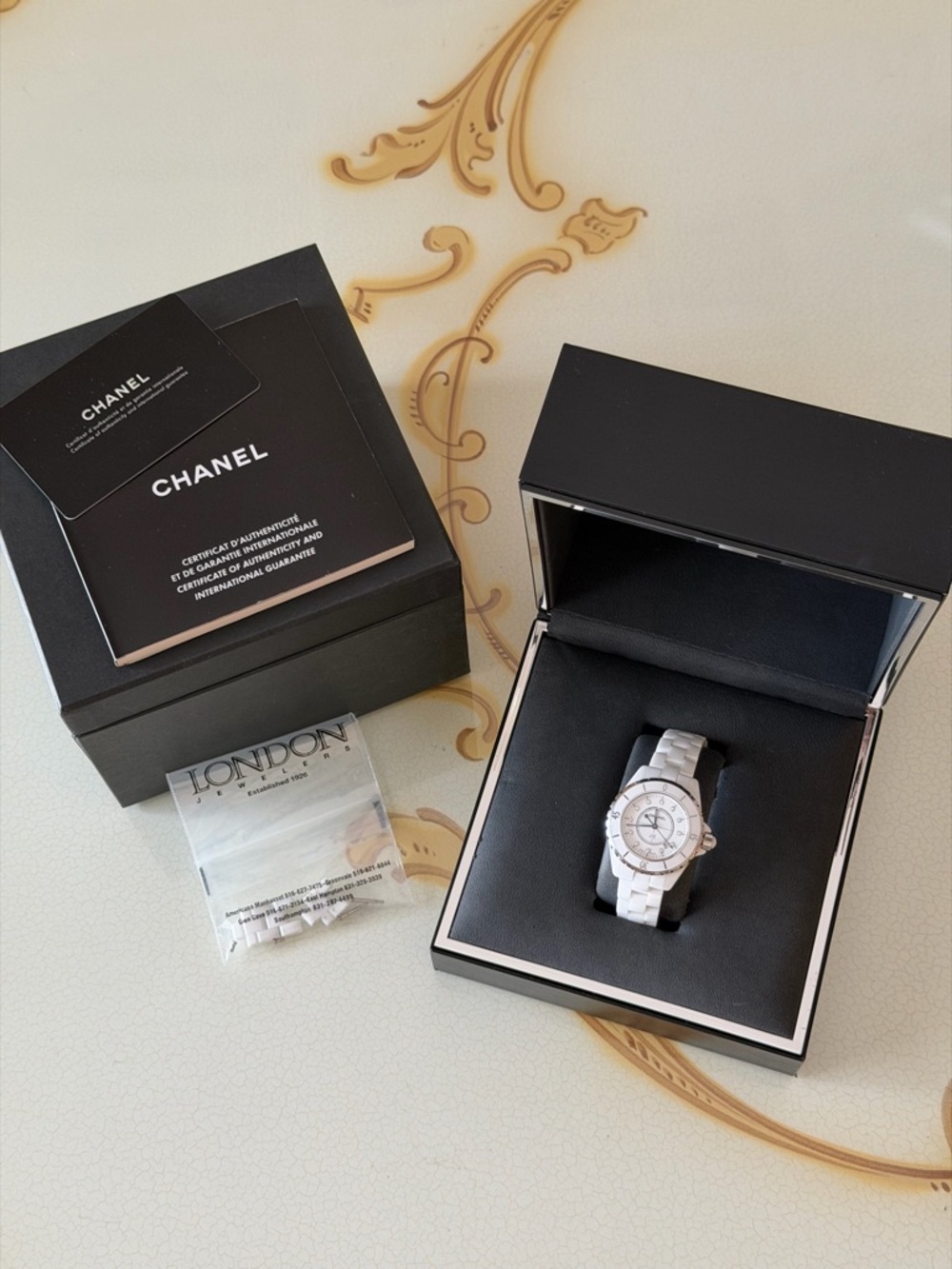 CHANEL J12 WATCH